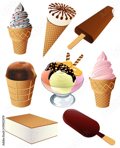 Ice-cream collection