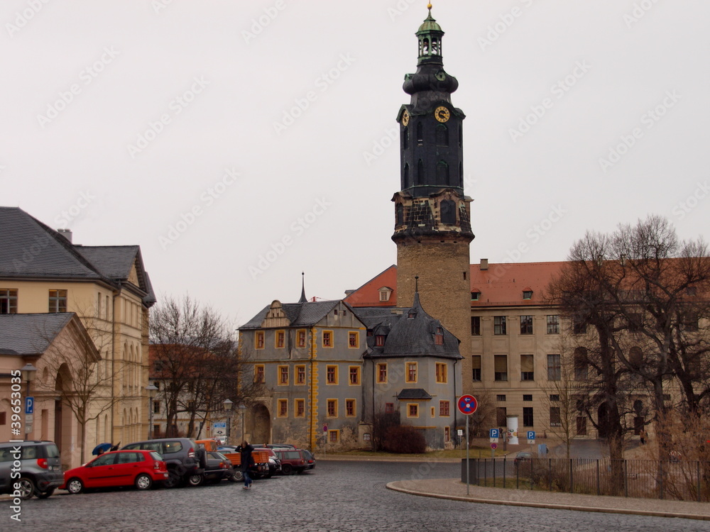 Obraz premium Weimarer Stadtschloss