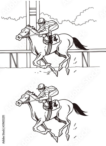 競馬（ゴール）
