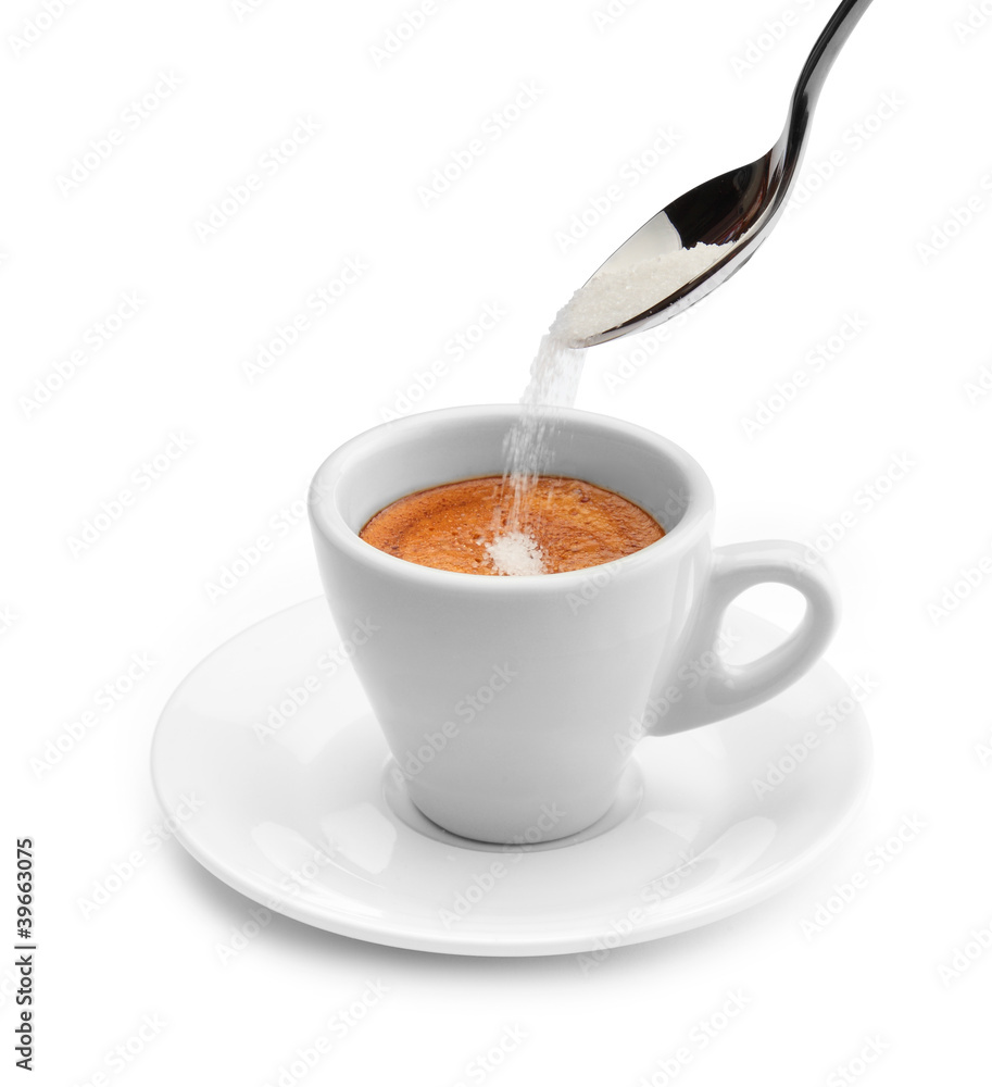 Fototapeta premium caffè zuccherato