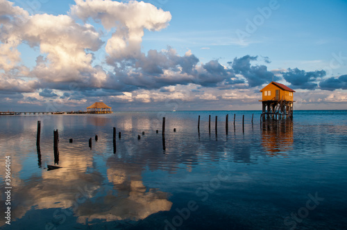 Home on the Ocean in Ambergris Caye Belize photo