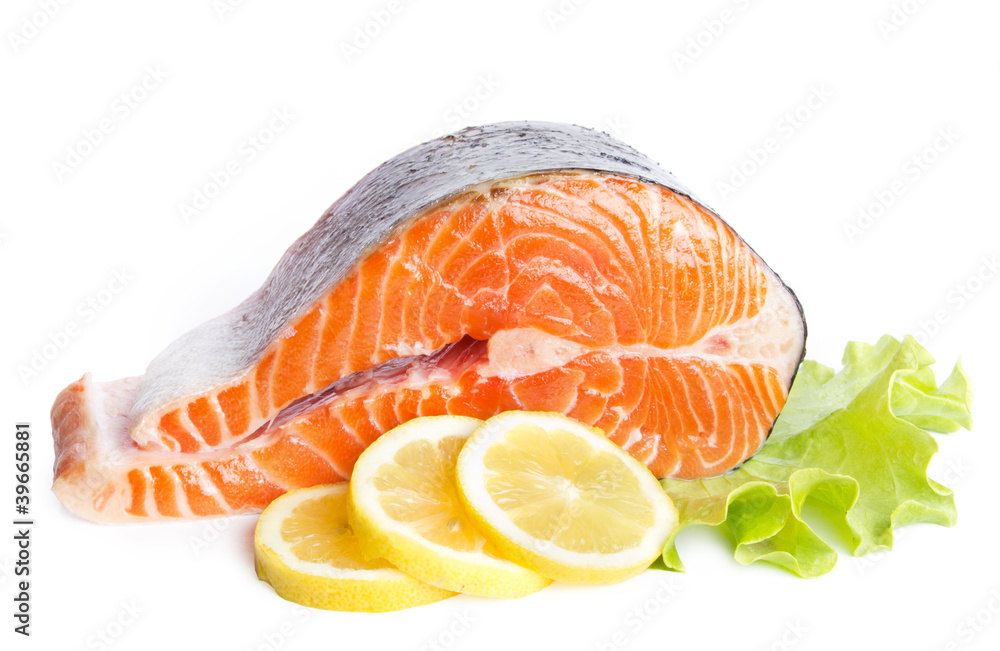 Salmon steak