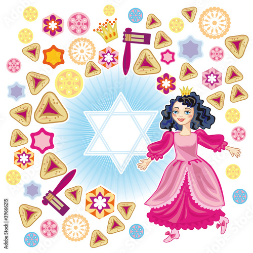 Glad background to the Purim