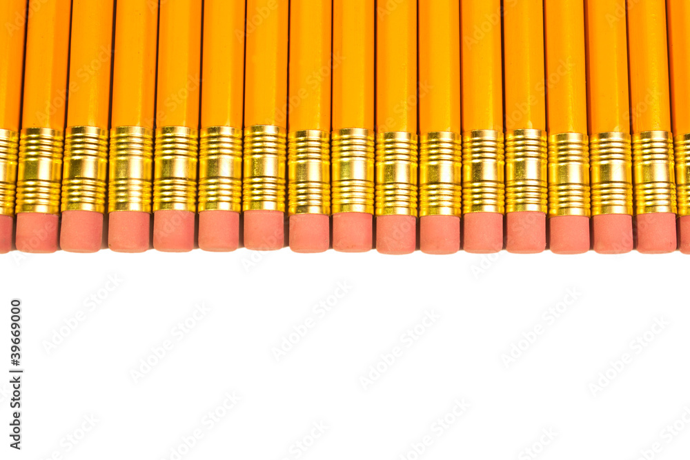 Row of pencils Row of pencils