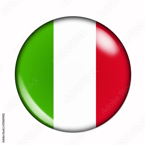 Button flag of Italy