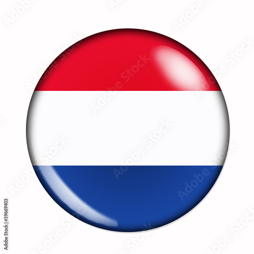 Button flag of Holland