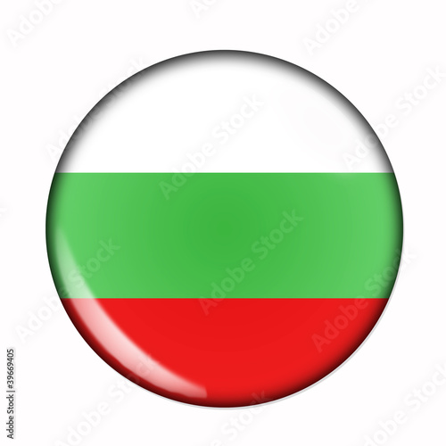 Button flag of Bulgaria