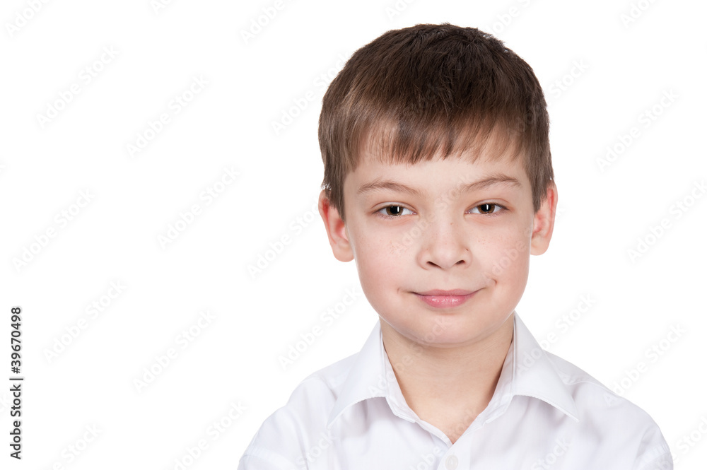 Portrait of the boy Portrait of the boy