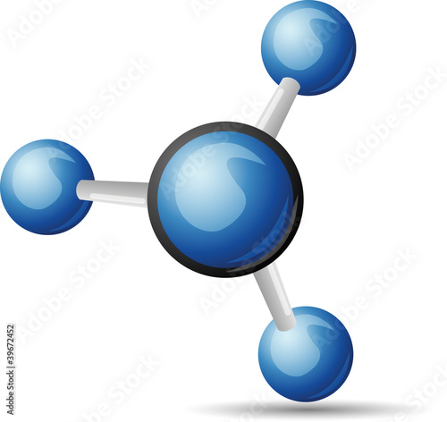 CH4 methane  molecule