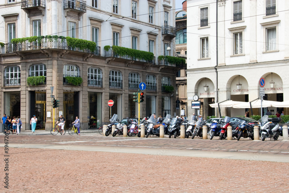 Obraz premium Milan Street