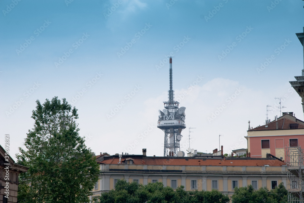 RAI tv-tower, Milan