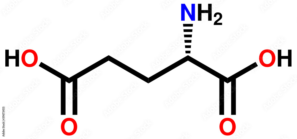Amino acid glutamic acid structural formula Amino acid glutamic acid structural formula