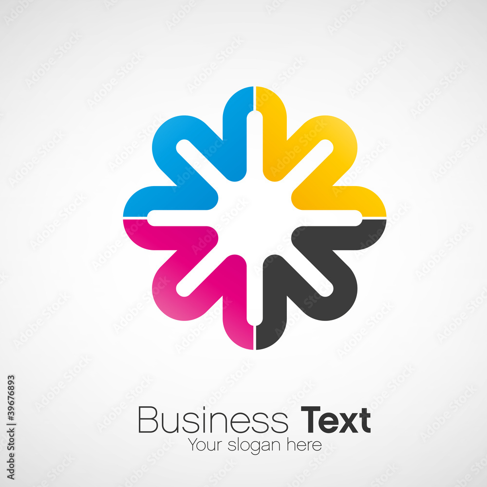 Obraz premium logo business