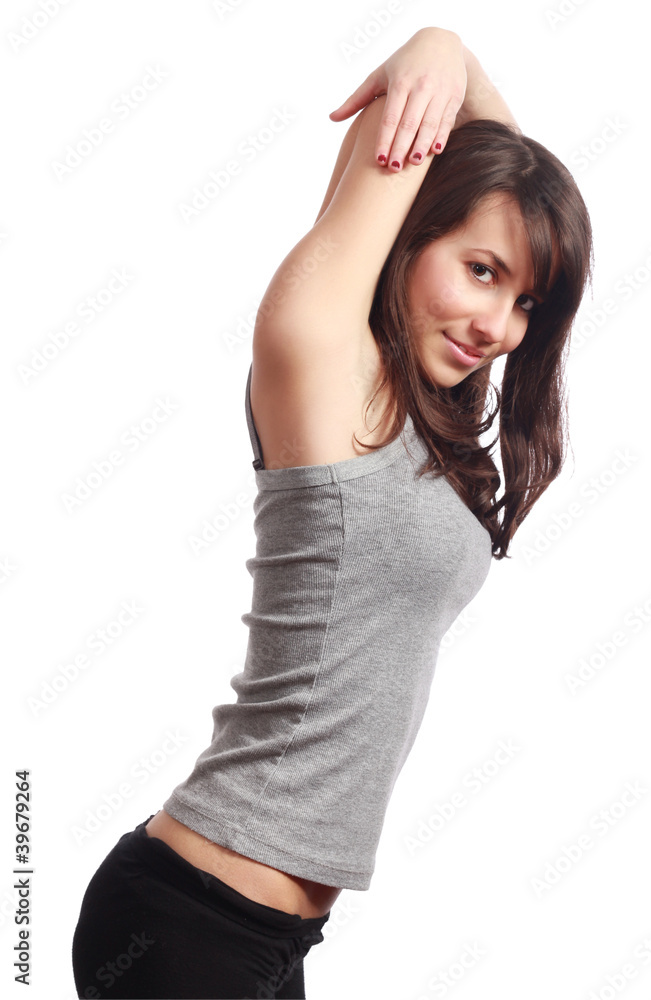 Working out girl Working out girl