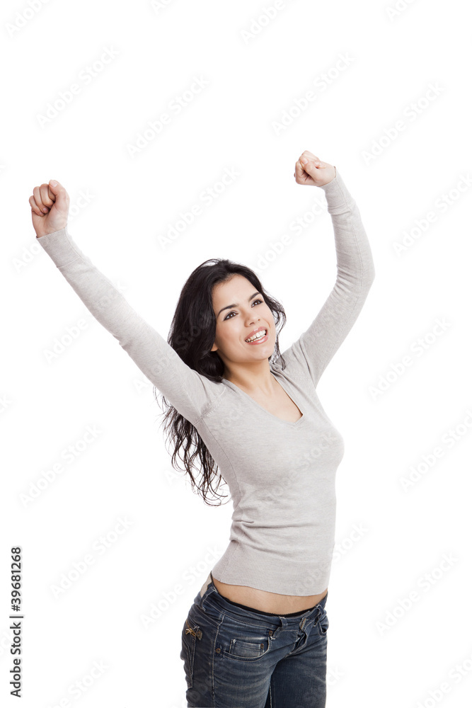 Sucessful young woman
