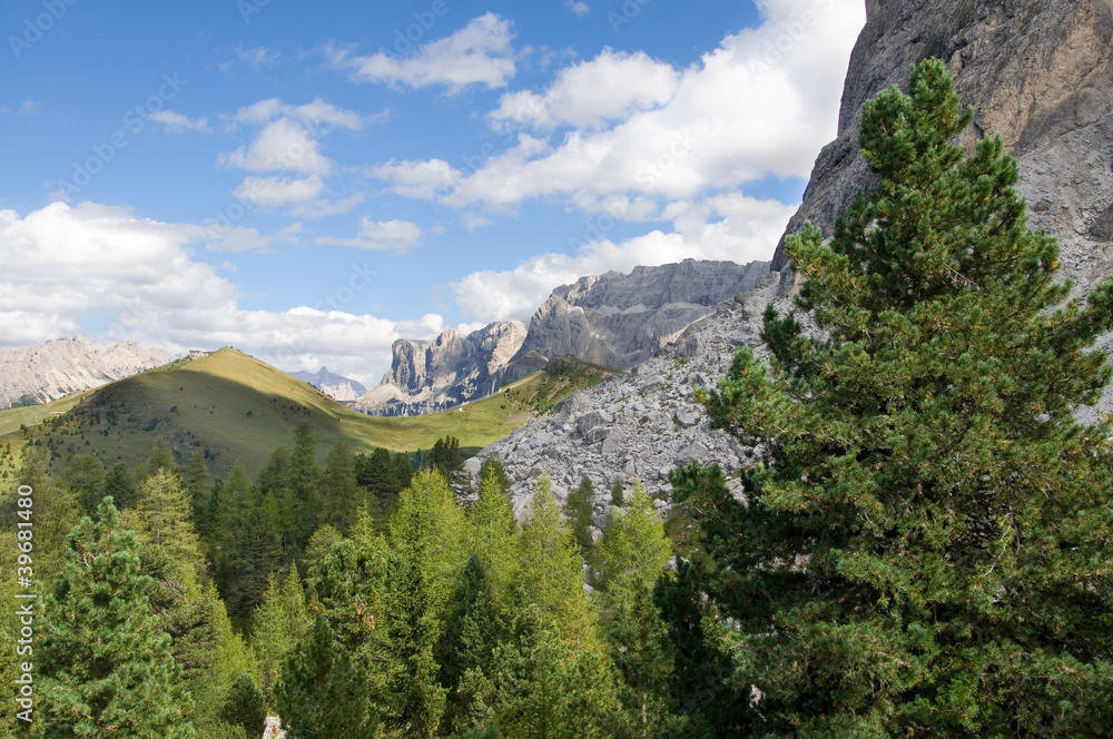 Langkofel und Sellagruppe - Dolomiten - Alpen