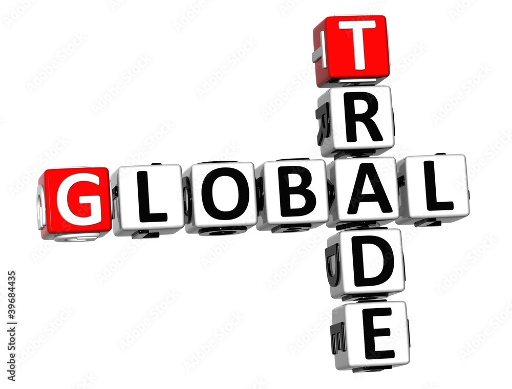 3D Global Trade Crossword text