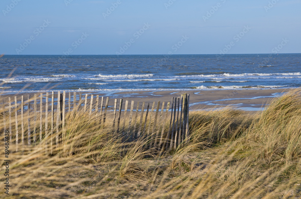 Strand in der Normandie Strand in der Normandie