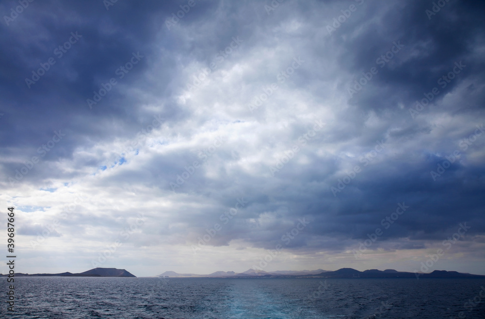 sea ferry, Canary islands