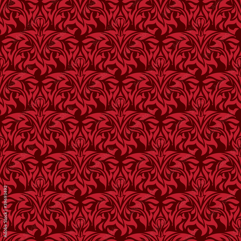 Red seamless wallpaper pattern Red seamless wallpaper pattern