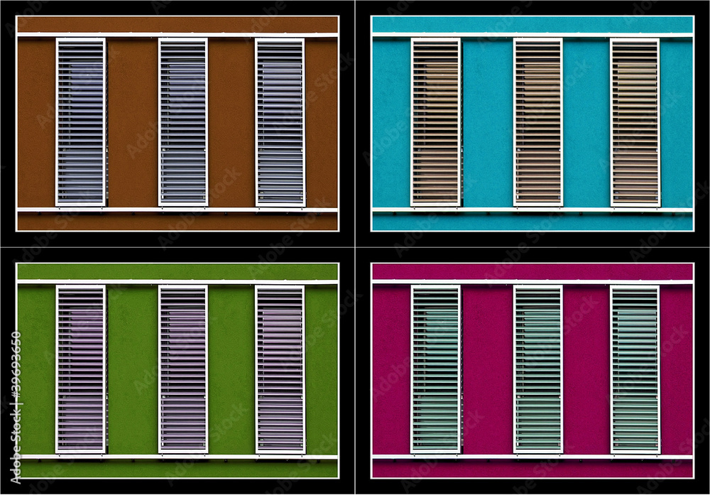 Fototapeta premium okna x 4