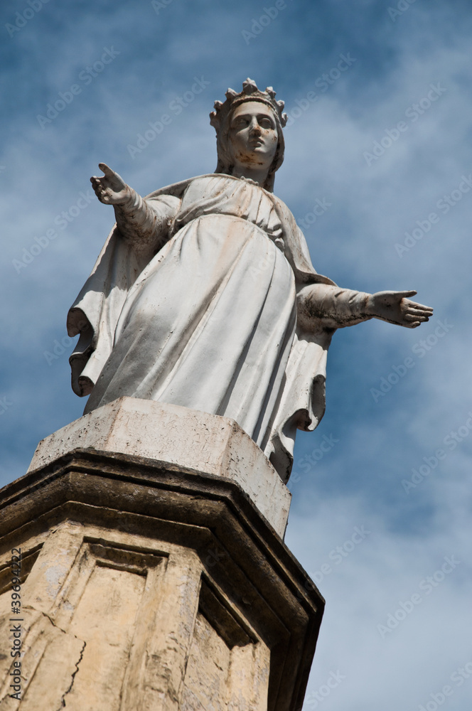statue de la vierge