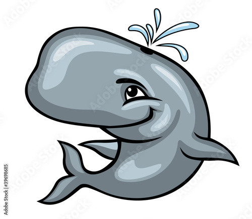 Cute sperm whale