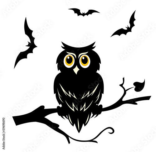 Halloween owl