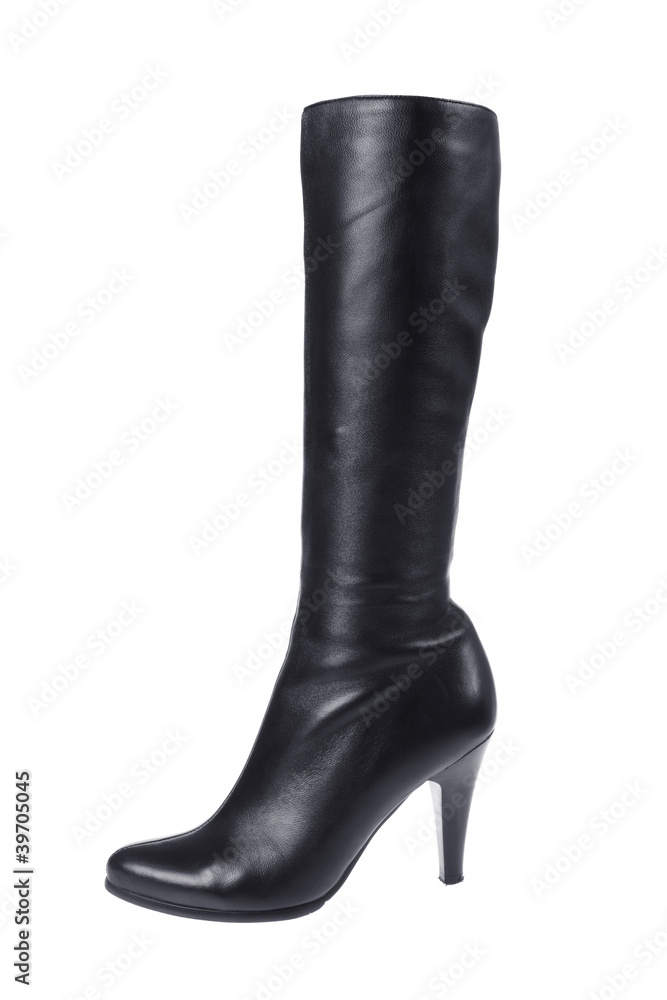 Female leather boot Female leather boot