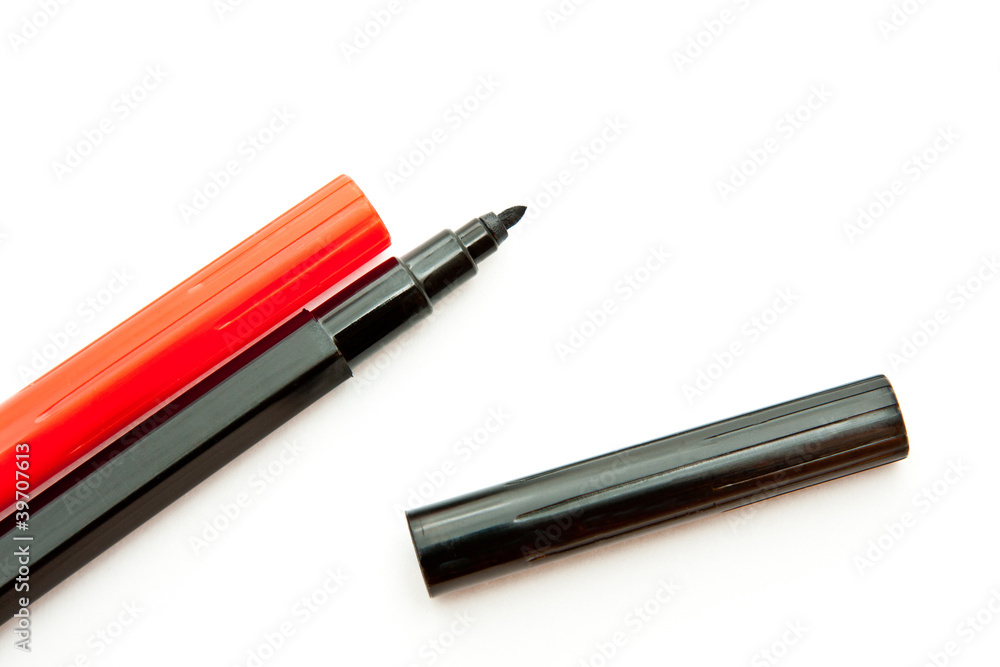 Two markers Two markers