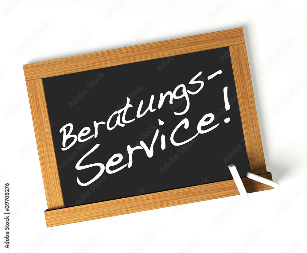 Obraz premium Beratungs-Service! Button, Icon