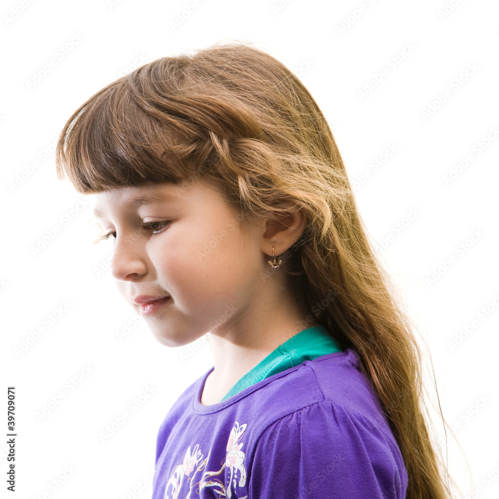 little girl portrait