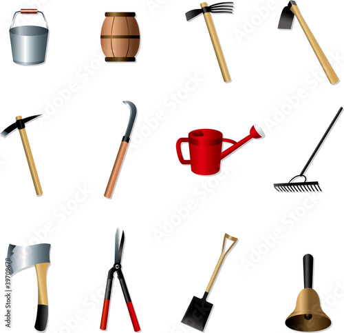 set of Gardening tools