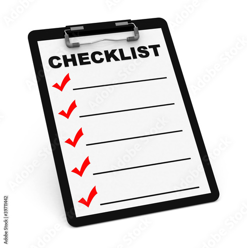 CHECKLIST photo