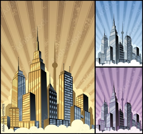 Cityscape Vertical