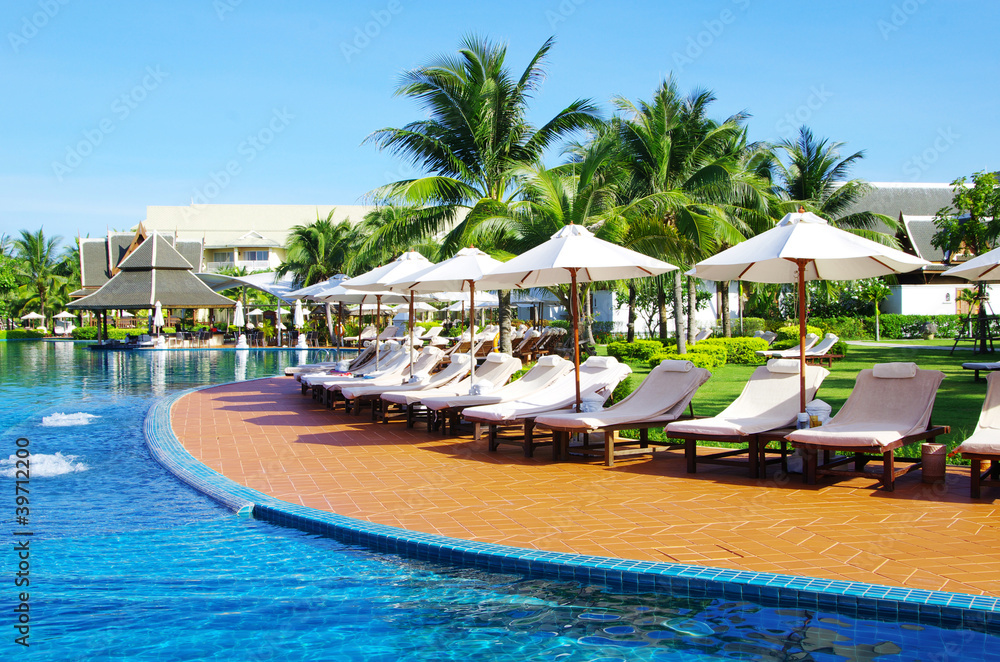 Obraz premium pool in thailand