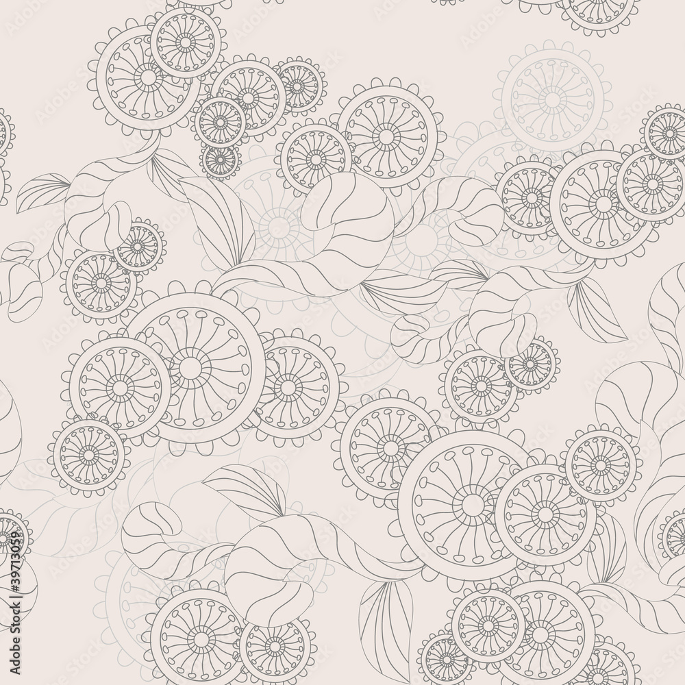 seamless abstract flower background seamless abstract flower background