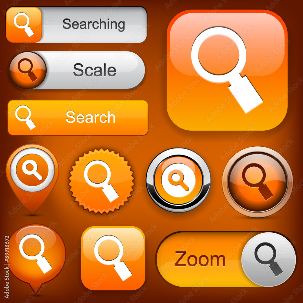 Search high-detailed web button collection. Search high-detailed web button collection.