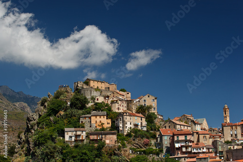 View of Corte, Corsica, France © lightpoet