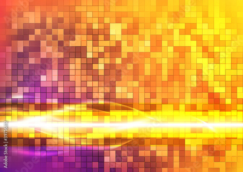 abstract background in small squares