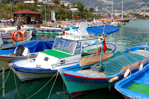 Wallpaper Mural Hafen in Alanya - Türkei Torontodigital.ca