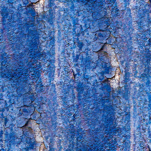 seamless texture of rusty blue colored rough