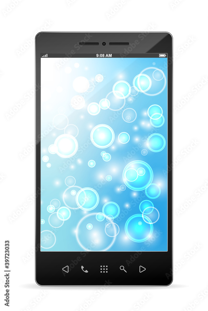 Realistic vector smartphone Realistic vector smartphone