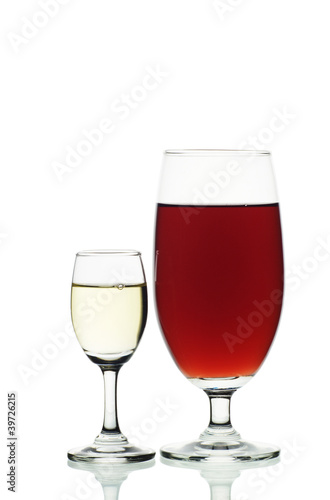 Red and White wine