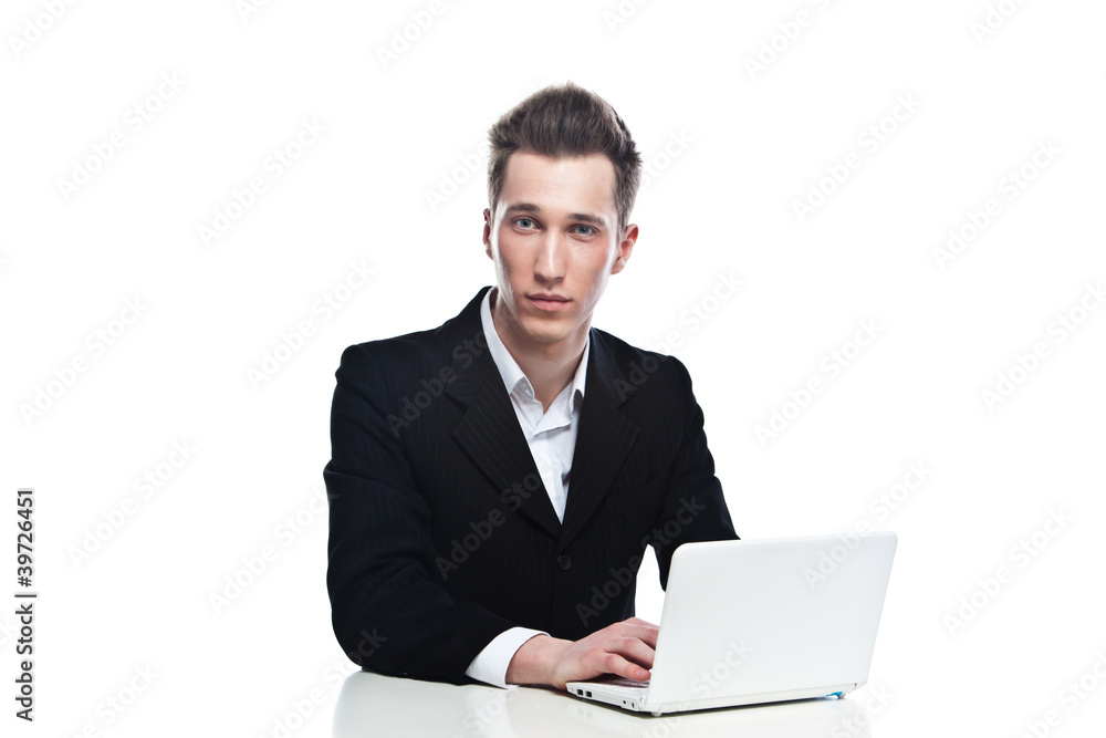 Man with laptop Man with laptop