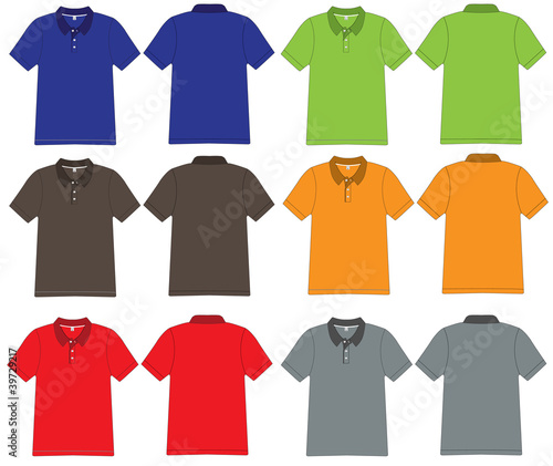 polo shirt design Vector template