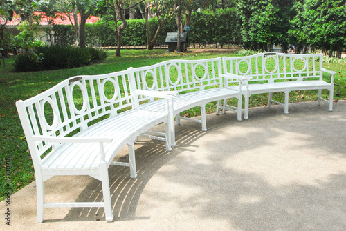 Metal garden furniture