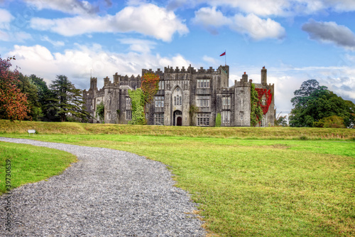 Birr Castle in the town of Birr in County Offaly - Ireland. photo