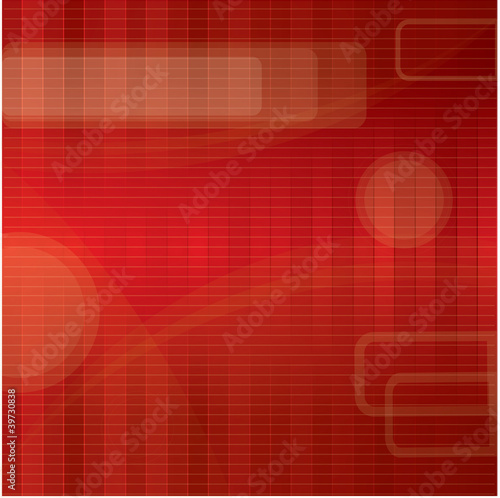 Abstract red background with lots of place for text