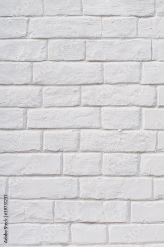 paited brick wall